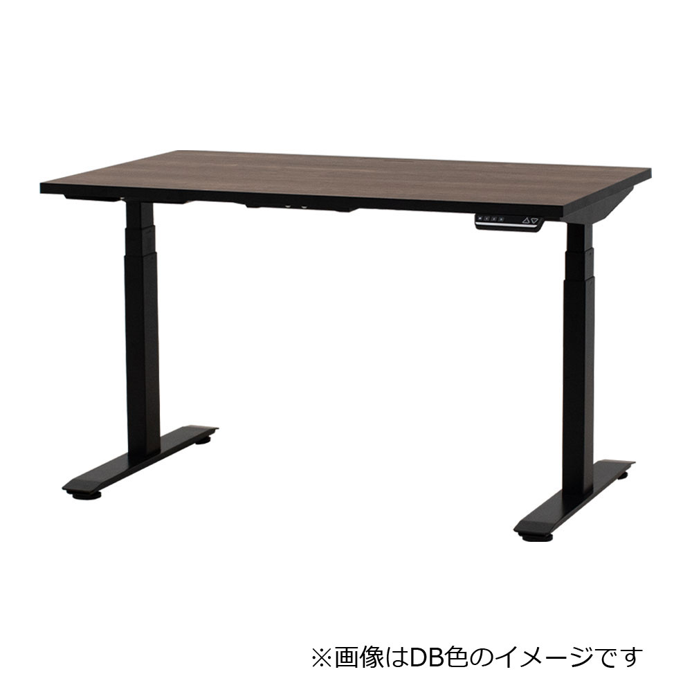 電動昇降デスク「スムーバ」スタンダード ホリス 高さ61〜126cm 全4色 3サイズ【受注生産品】