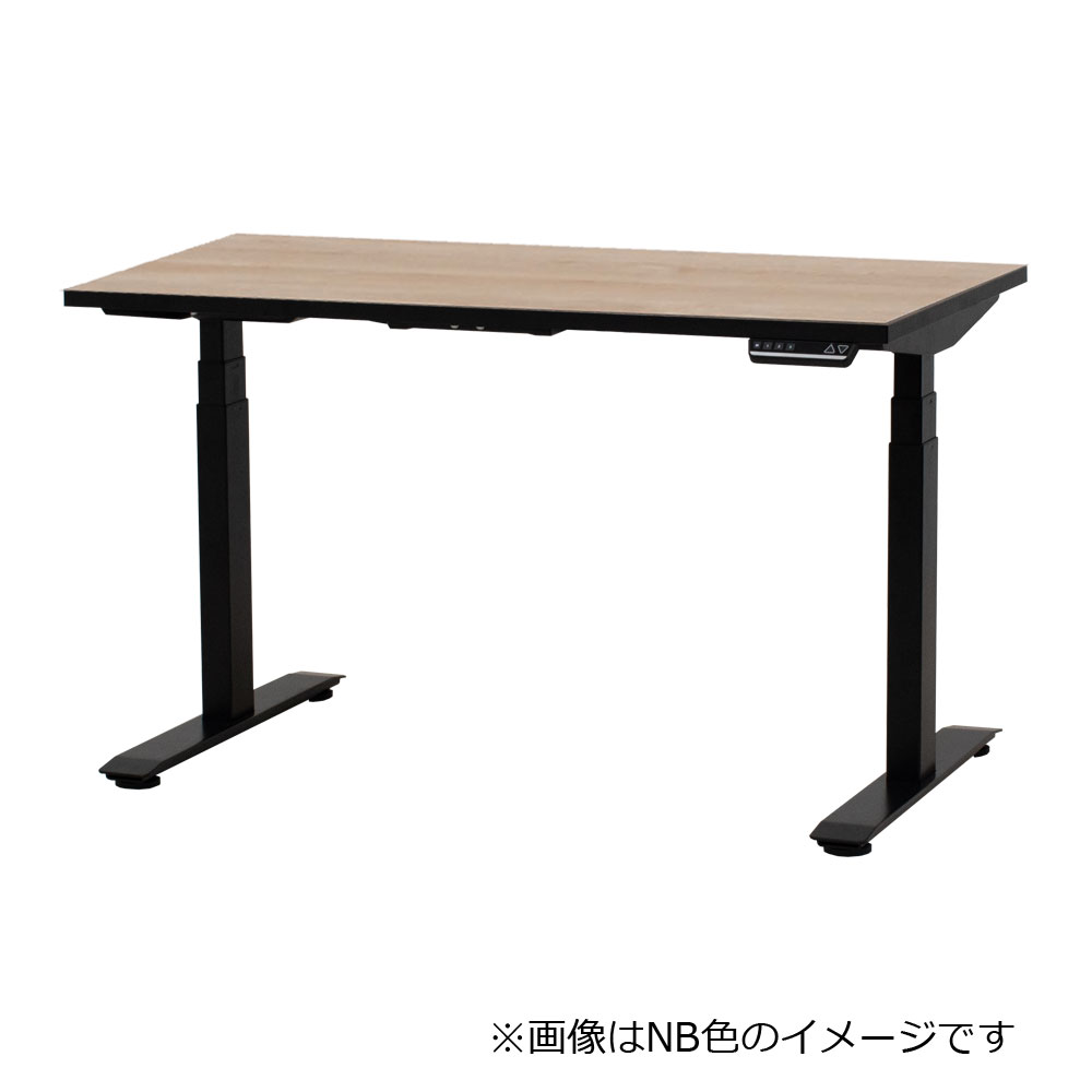 電動昇降デスク「スムーバ」スタンダード ホリス 高さ61〜126cm 全4色 3サイズ【受注生産品】