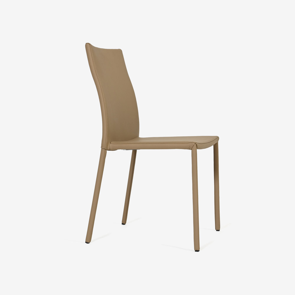ligne roset(リーン・ロゼ)ダイニングチェア「ロゼスリム」革ベージュ【受注生産品】【LIGNE ROSET FAIR 6月28日(日)まで15%OFF】