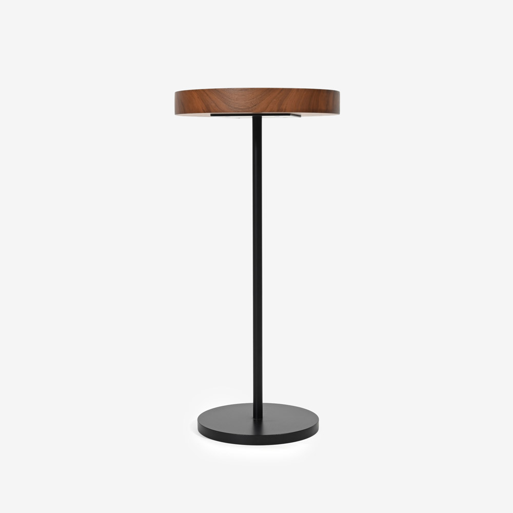 ligne roset(リーン・ロゼ)サイドテーブル「ロゼシャンテレール」丸25cm ウォールナット材【受注生産品】【LIGNE ROSET FAIR 6月28日(日)まで15%OFF】