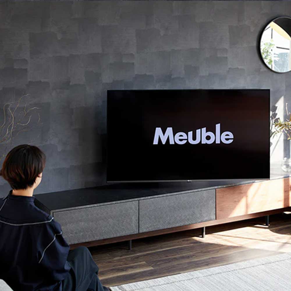 壁掛けパネル「アルヴィン 」+壁掛けムービングアーム「TK7-2001」2点セット　テレビボード「アルヴィン」用