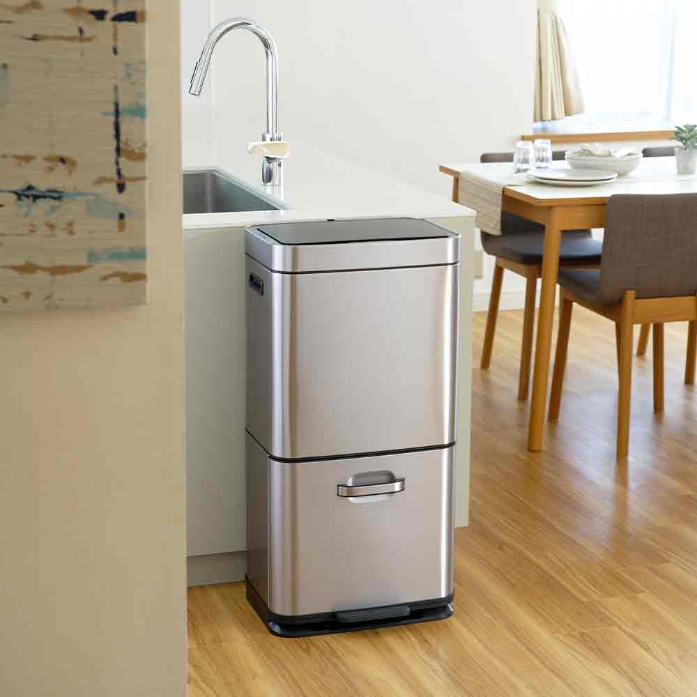 ダストボックス「ヒマラヤセンサービン」 上下二段式 35L+25L【次回入荷未定】