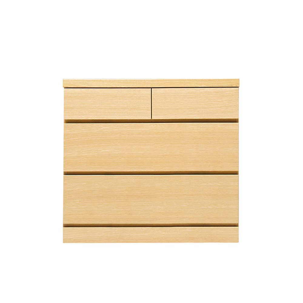 ローチェスト「モエ」幅90cm ナラ材ホワイトオーク色【セール対象品のため5%OFF】
