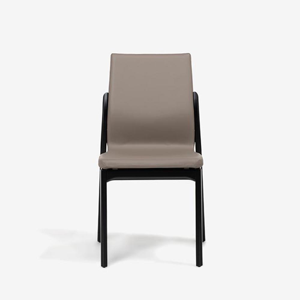 cattelan italia (カッテラン・イタリア) ダイニングチェア「ジュネーブ」革 カストロ色