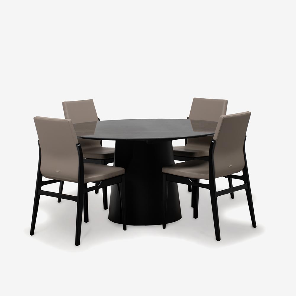 cattelan italia (カッテラン・イタリア) ダイニングチェア「ジュネーブ」革 カストロ色