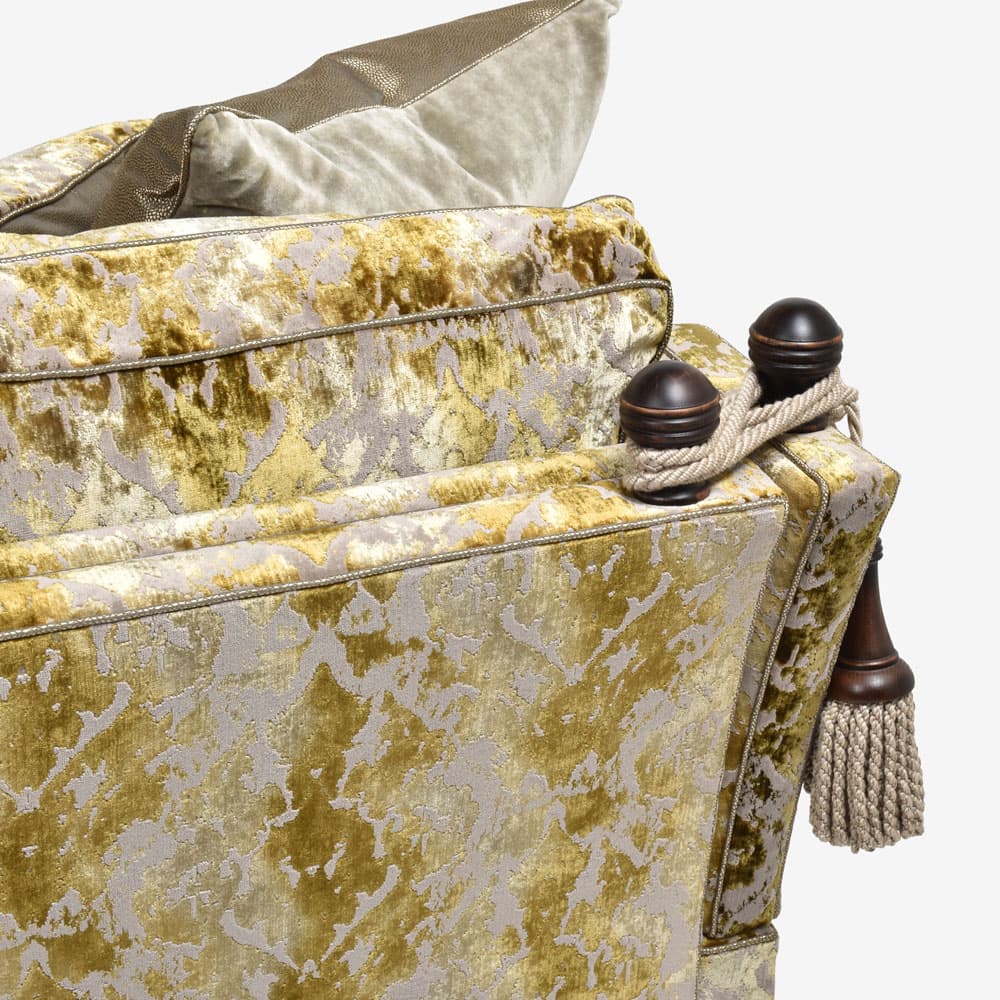 DURESTA(デュレスタ)ソファ「Trafalgar トラファルガー」幅223cm 布#Imperial Gold【セール対象品のため50%OFF】