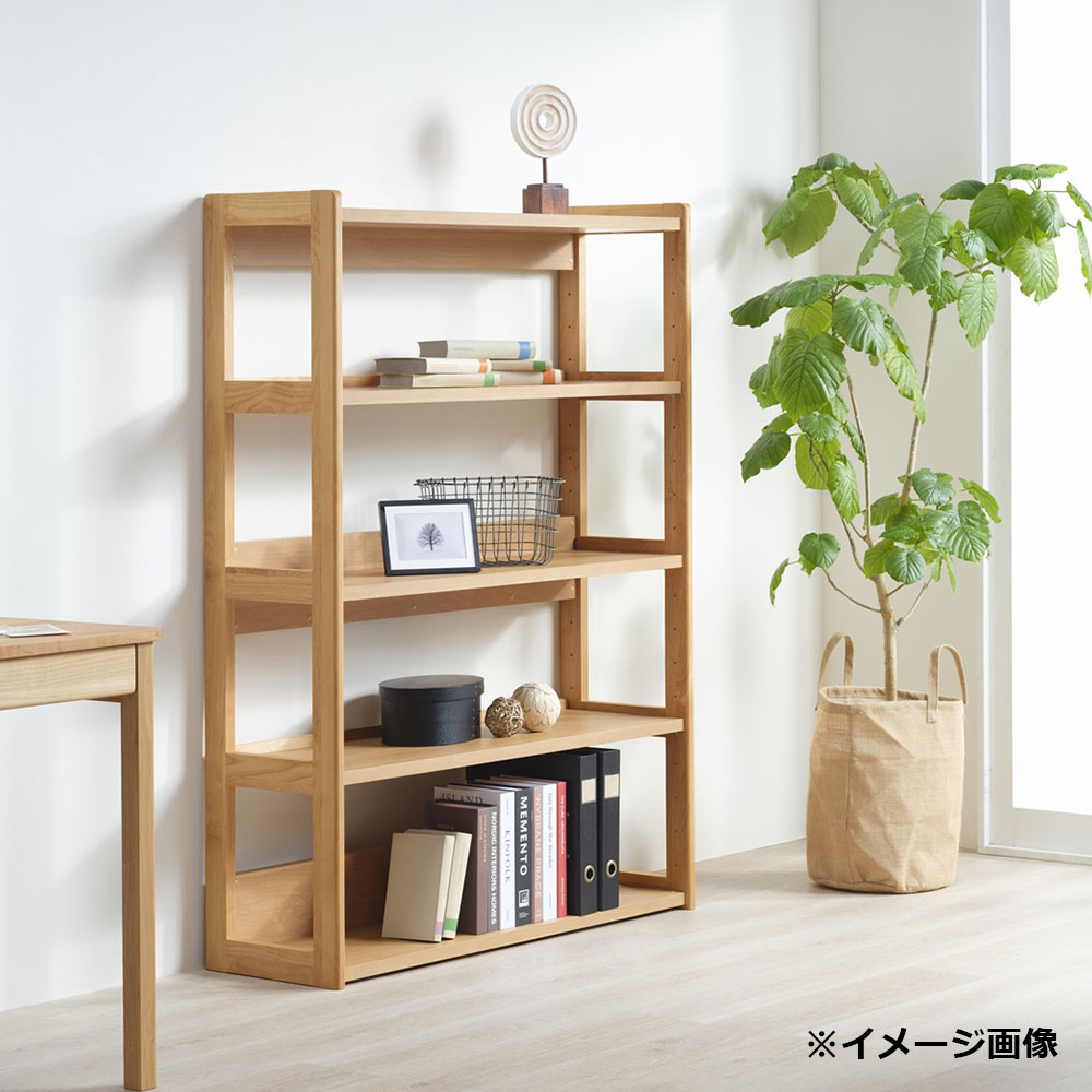 hotta woody(堀田木工所)ユニットシェルフ「Offen オッフェン 2504 H146」アルダー材 幅全2サイズ【受注生産品】【セール対象品のため5%OFF】