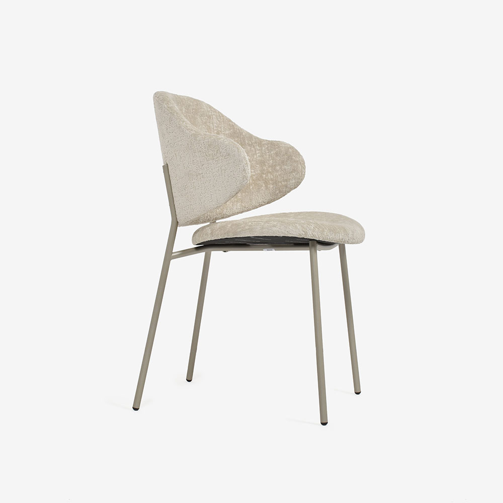 Calligaris(カリガリス)ダイニングチェア「Holly CS2037」布サンド色