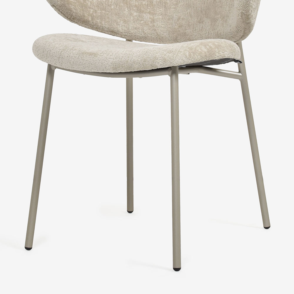 Calligaris(カリガリス)ダイニングチェア「Holly CS2037」布サンド色