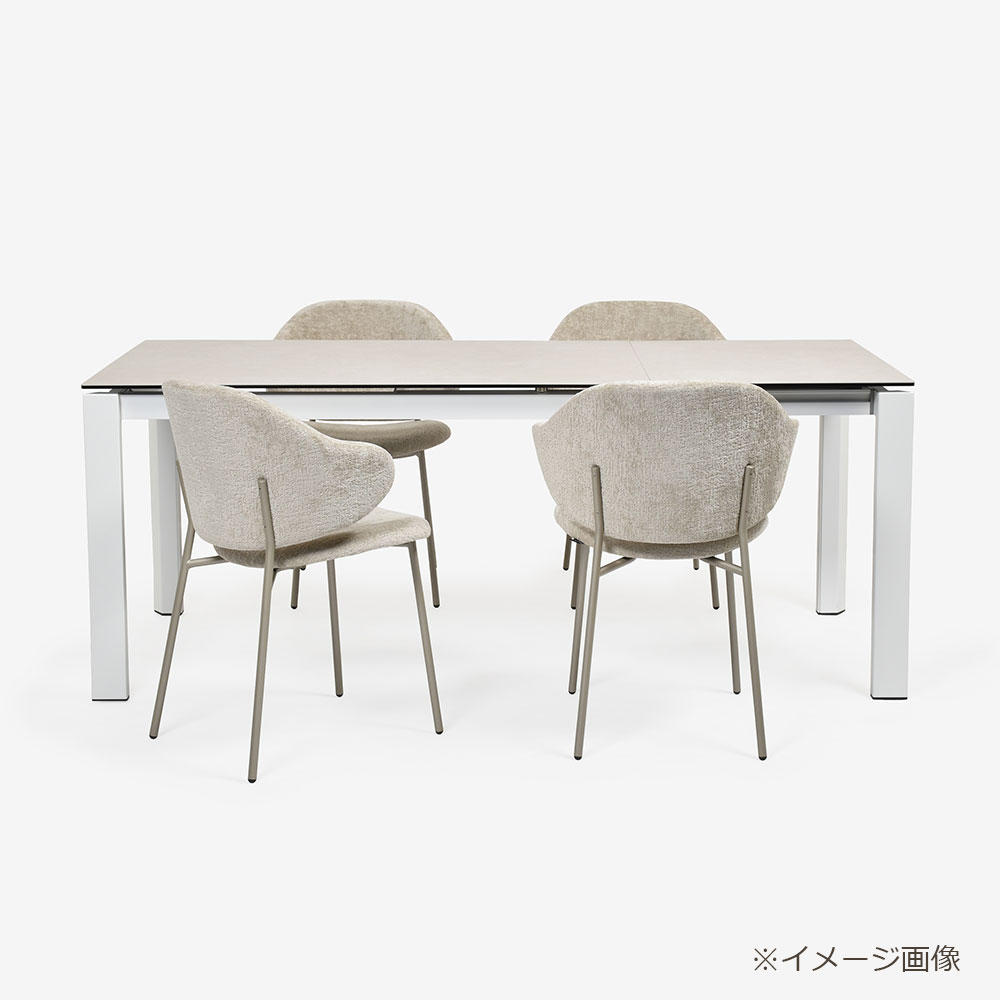 Calligaris(カリガリス)ダイニングチェア「Holly CS2037」布サンド色