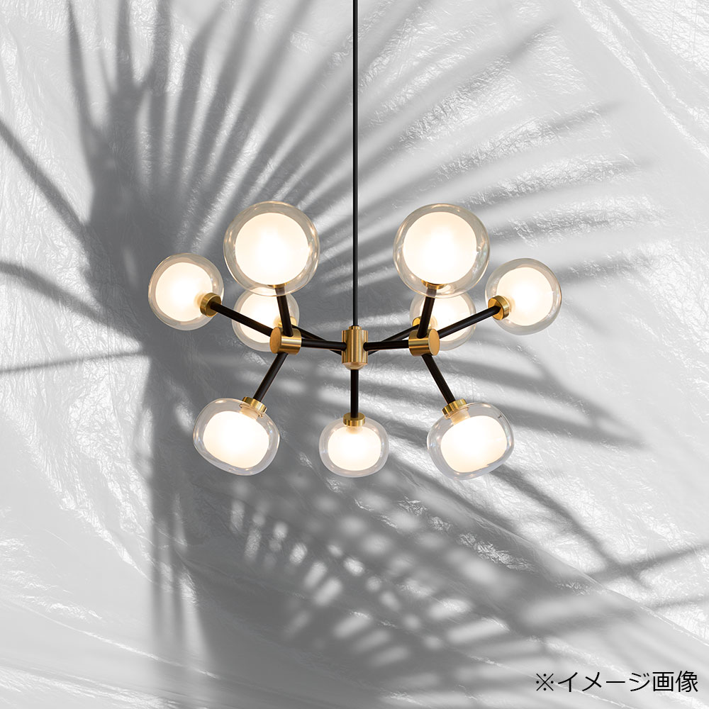 シャンデリア「TOY-NABILA/9CH」約6畳用 ランプ別売