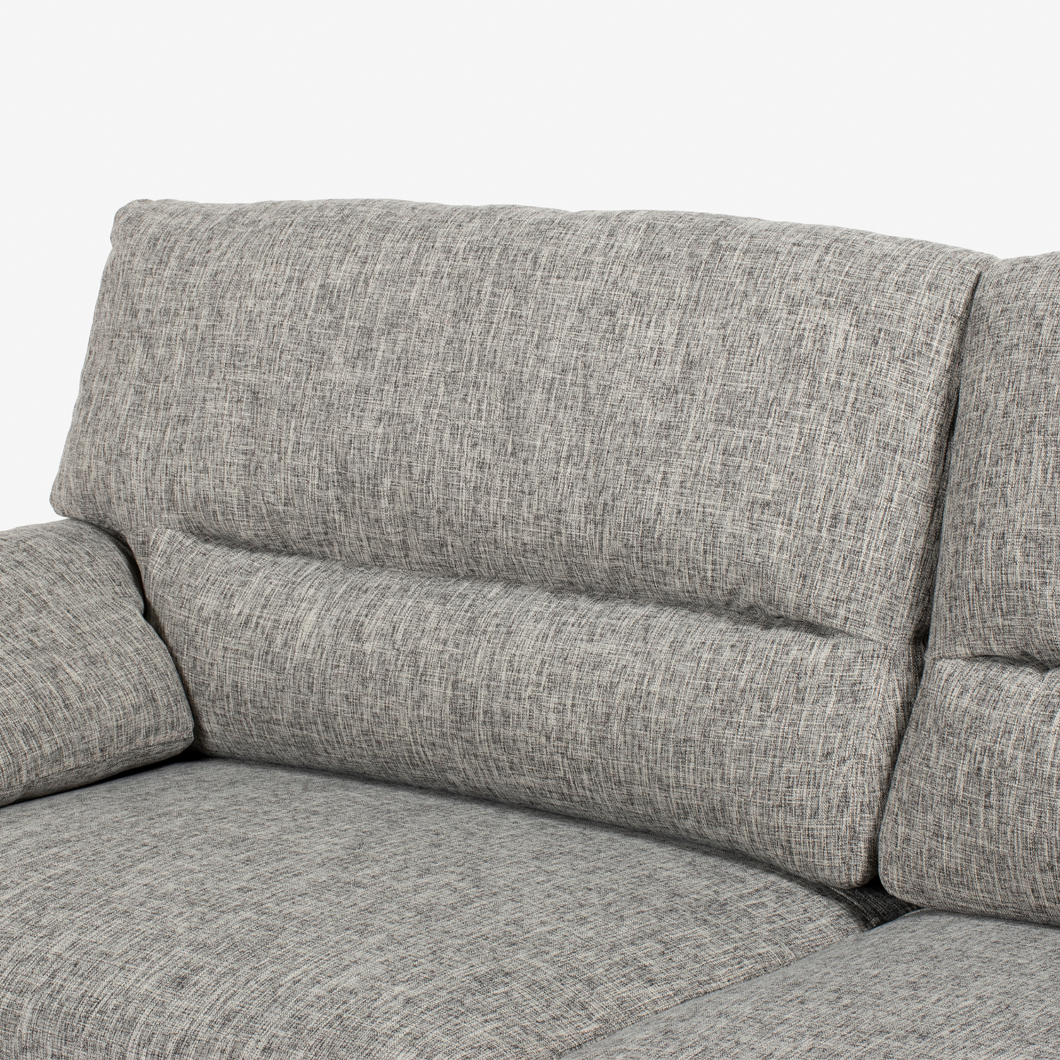 ソファ 3人掛け「アクア SD-341C」幅196cm 布#FG220-17D ライトグレー色 脚部全2色