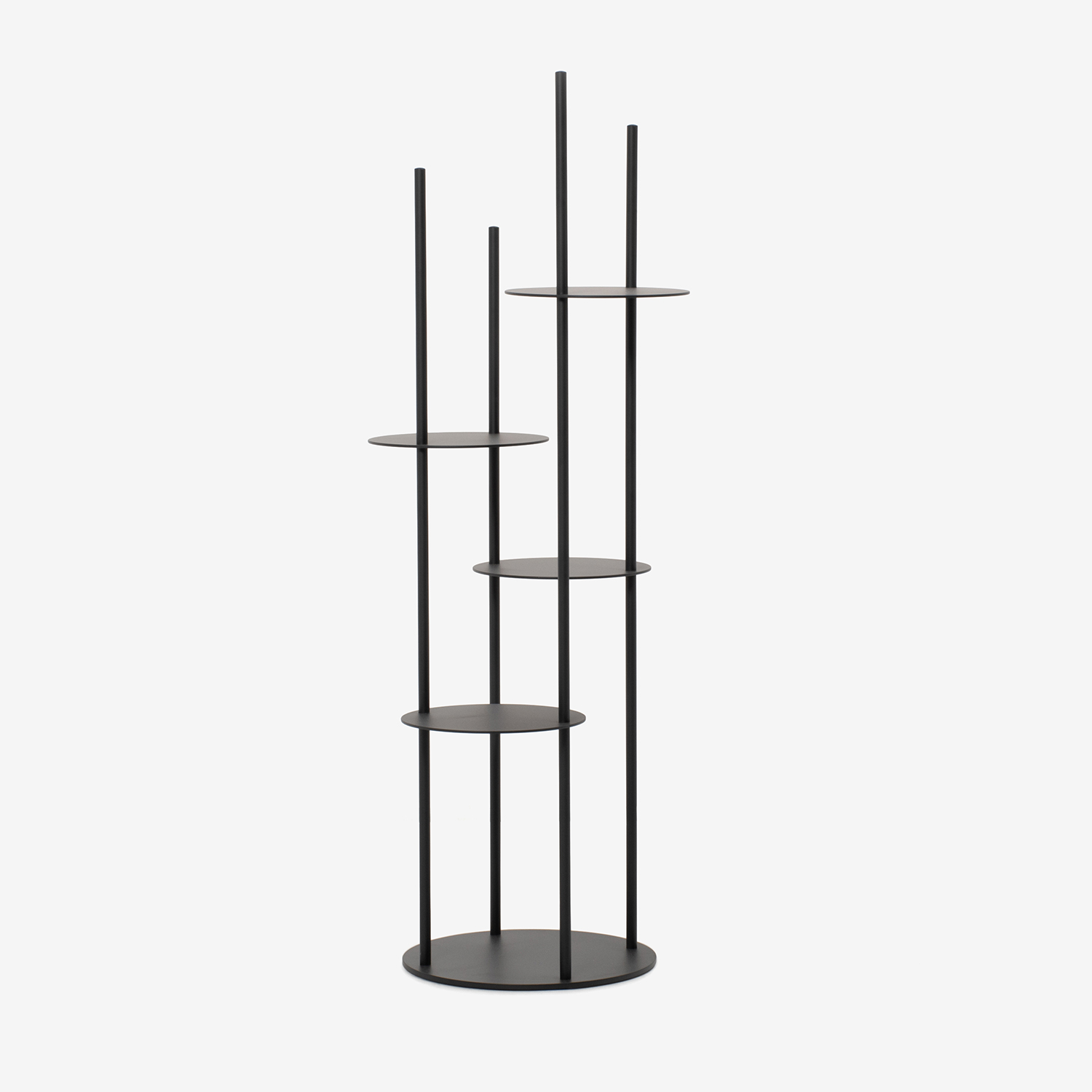 Calligaris(カリガリス)フラワースタンド「サークルズ CS/5107」ブラック色