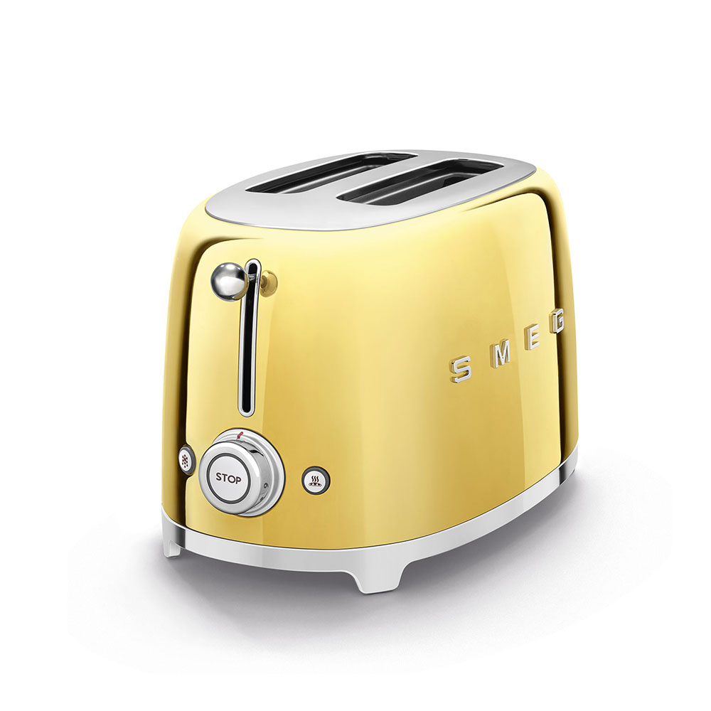 SMEG(スメッグ)ポップアップトースター TSF01GOJP ゴールド