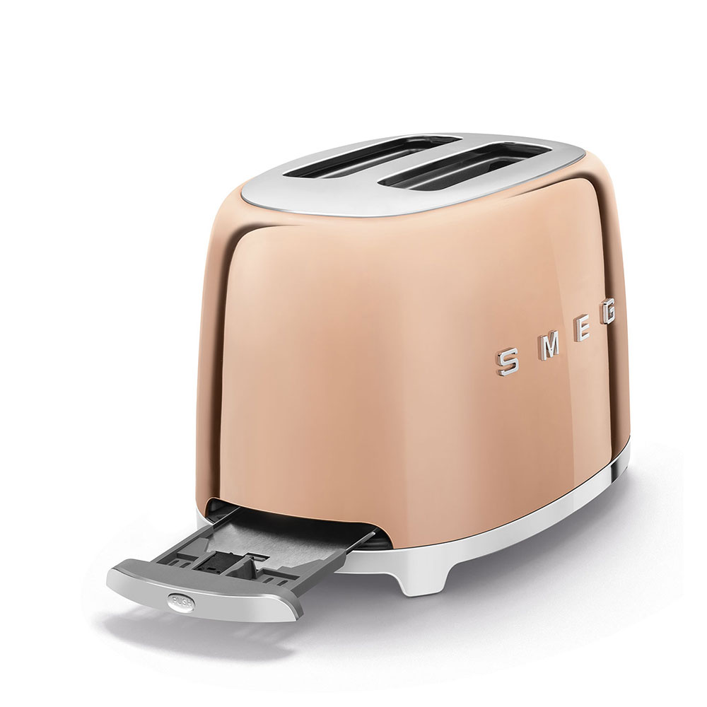 SMEG(スメッグ)ポップアップトースター TSF01RGJP ローズゴールド
