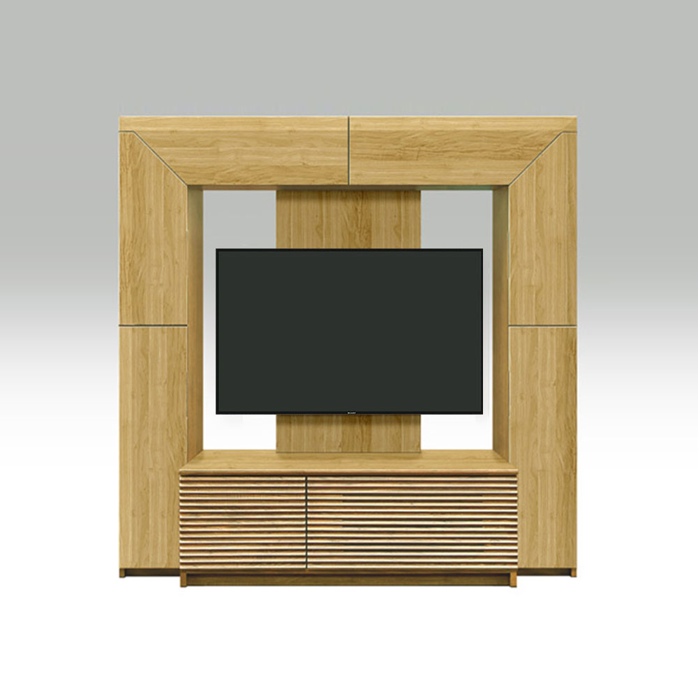 テレビボード「アクロス」ハイタイプ 幅170cm オーク材 ホワイトオーク色【セール対象品のため5%OFF】