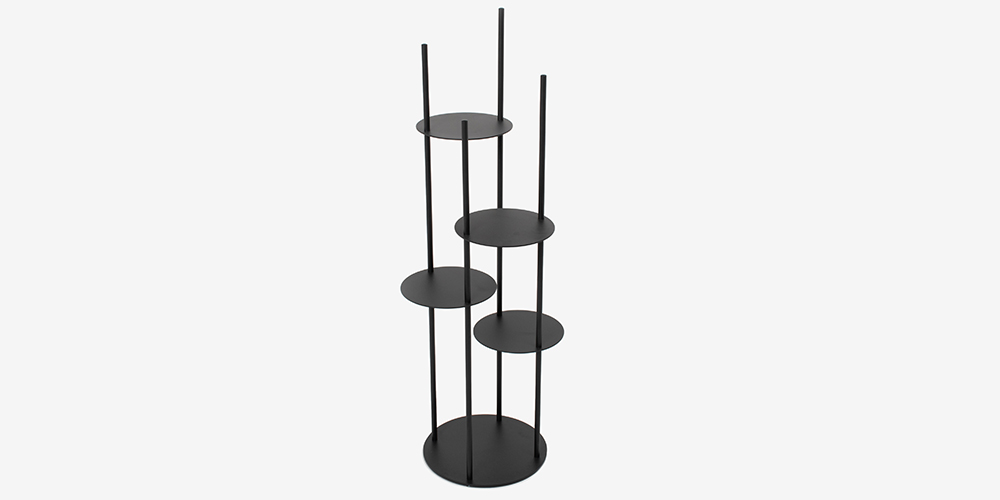 Calligaris(カリガリス)フラワースタンド「サークルズ CS/5107」ブラック色