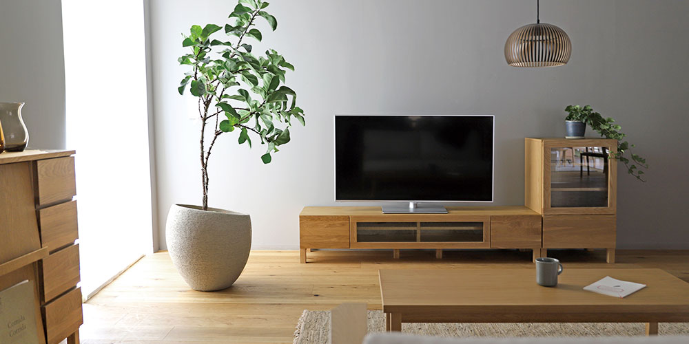 レッチェシリーズのテレビボードとサイドボード