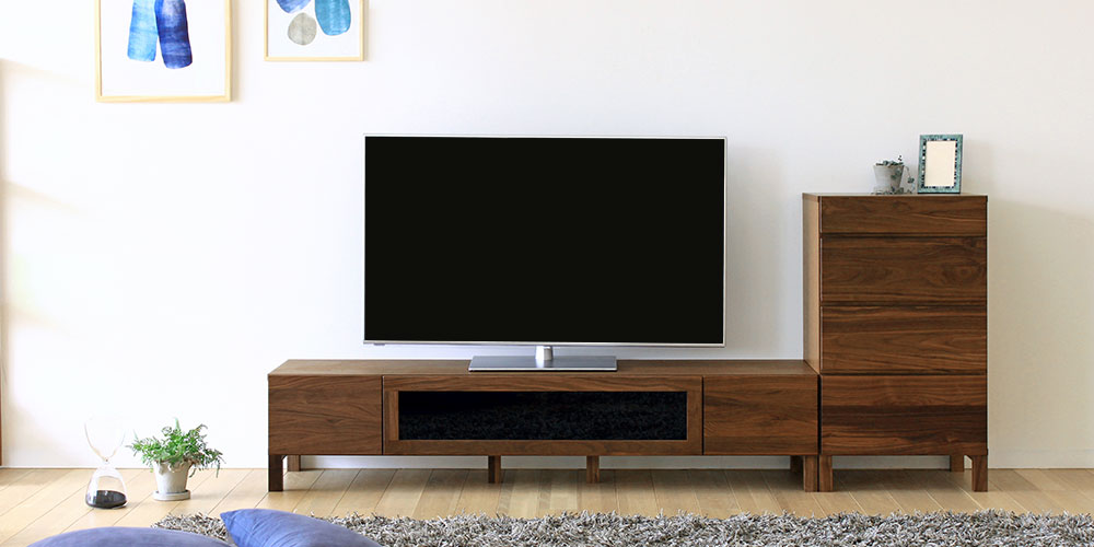 レッチェシリーズのテレビボードとサイドボード