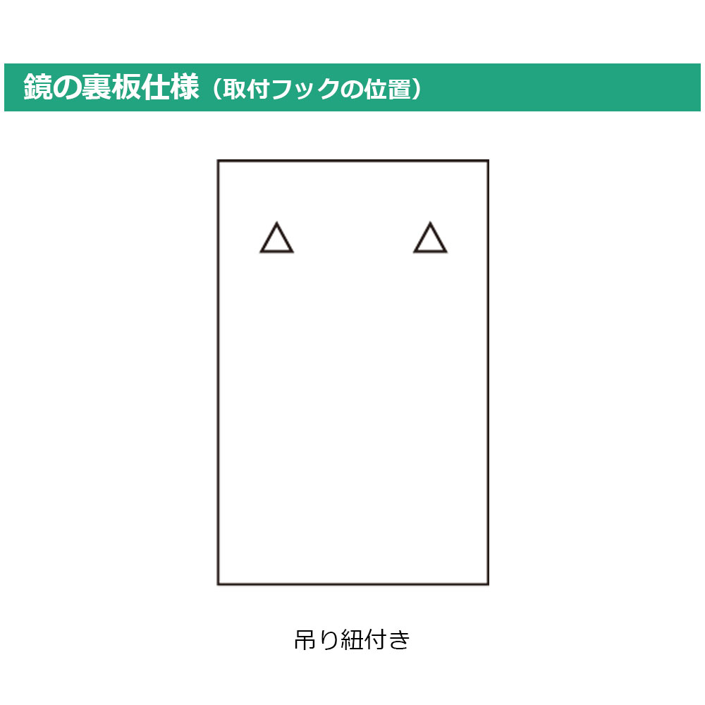 鏡裏板の仕様