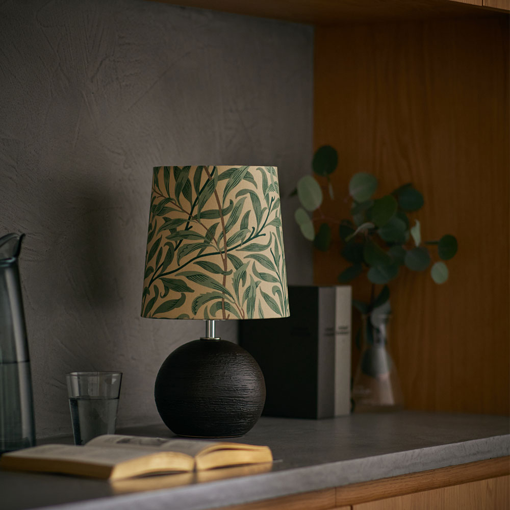 mini lamp ウィローボウ HT1008-BK-WILの消灯画像