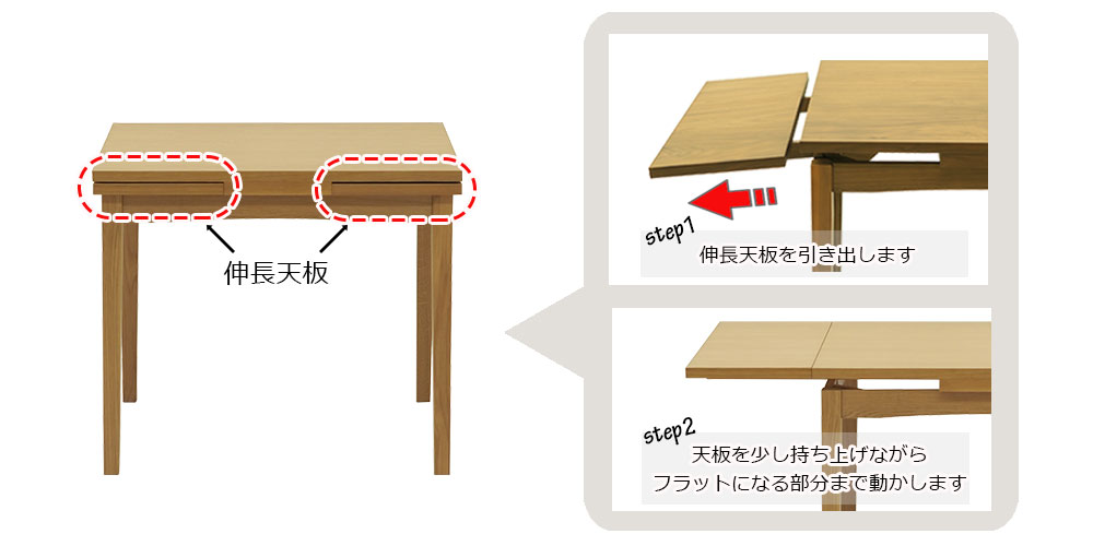 伸長方法