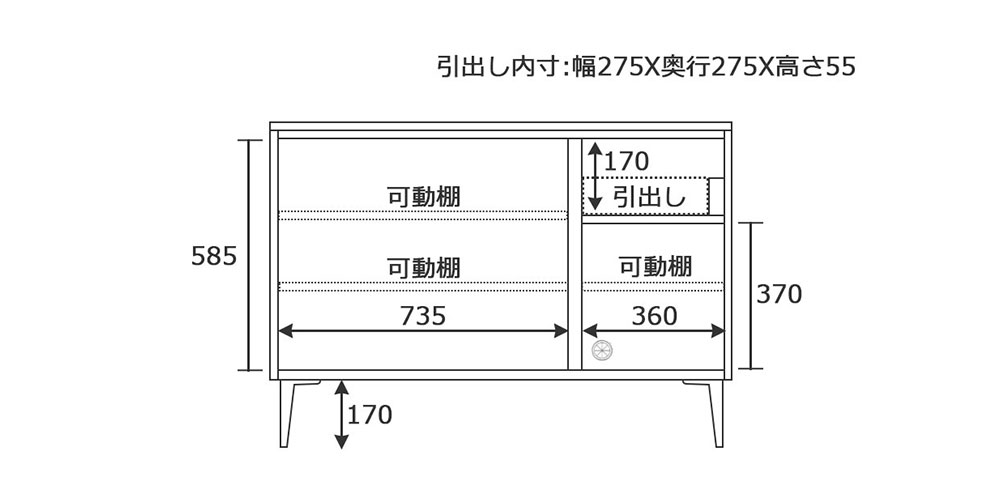 正面図
