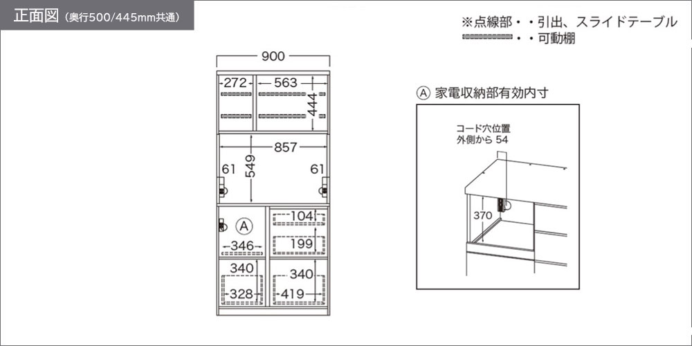 NWB-900R正面図