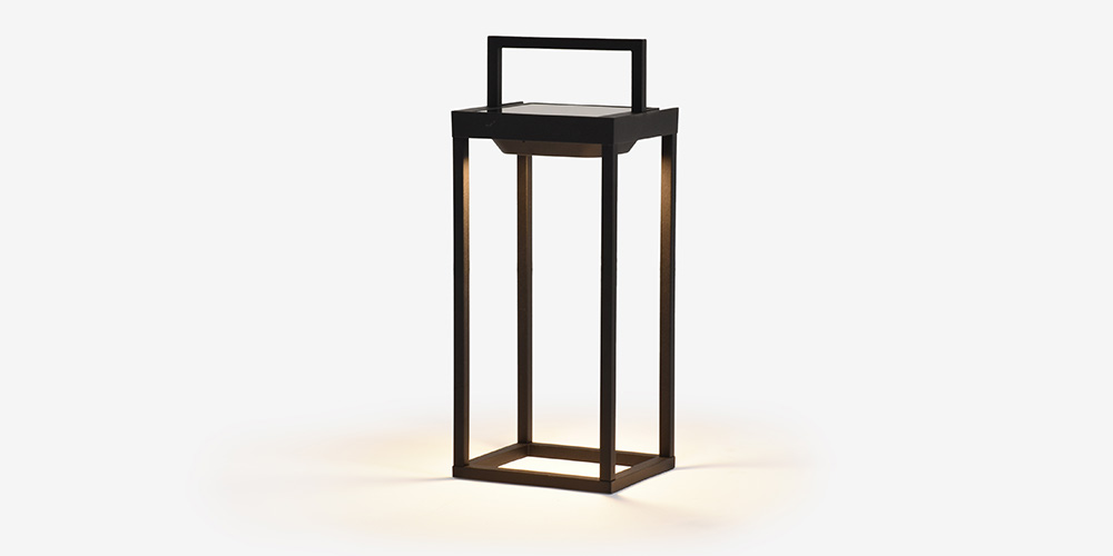 ポータブルLEDスタンド「Home Solar」BK