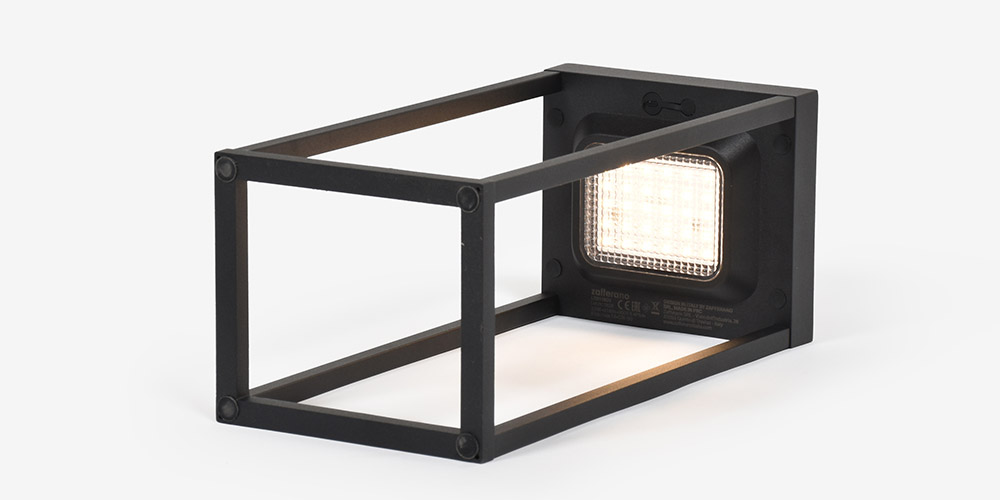 ポータブルLEDスタンド「Home Solar」BKの光源パネル