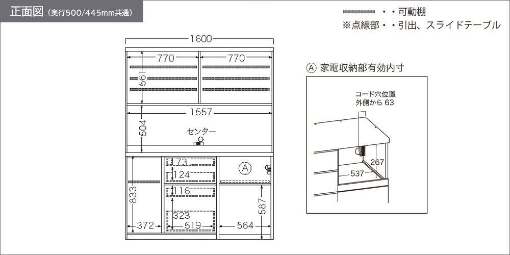 RUH-1602R正面図