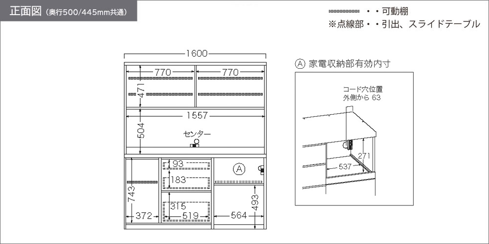 RL-1602R正面図
