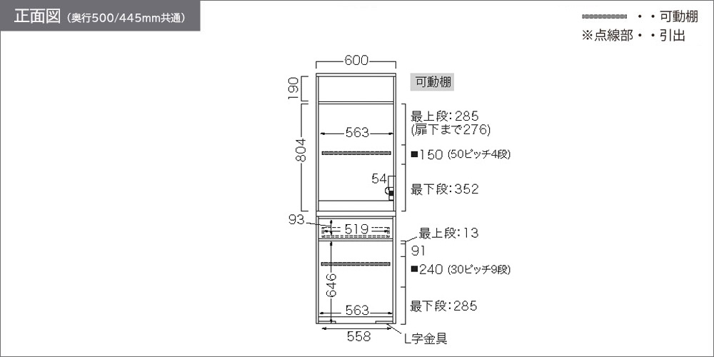 RL-602R正面図