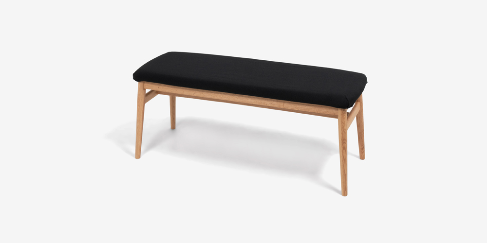 替えカバーベンチ「シネマ 幅106cm」用　ブラック