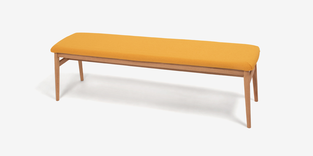 替えカバーベンチ「シネマ 幅151cm」用 イエロー